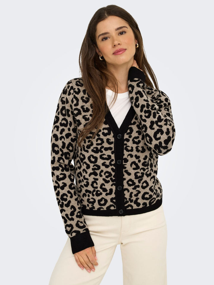 ONLLEO LS V-NECK CARDIGAN KNT NOOS