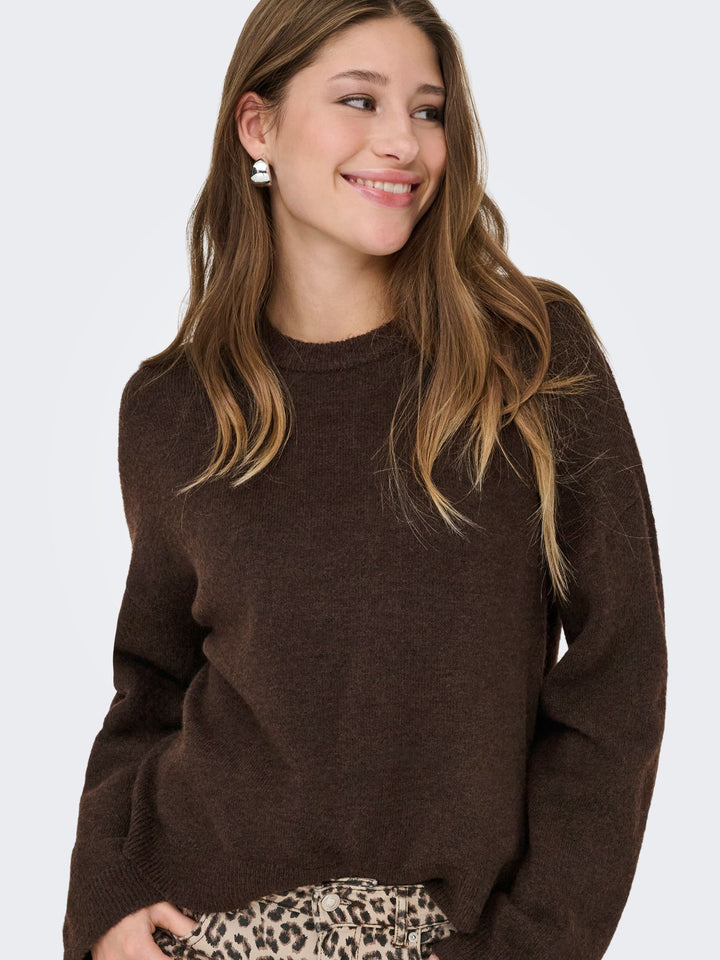 ONLSIMONI L/S O-NECK PULLOVER KNT N