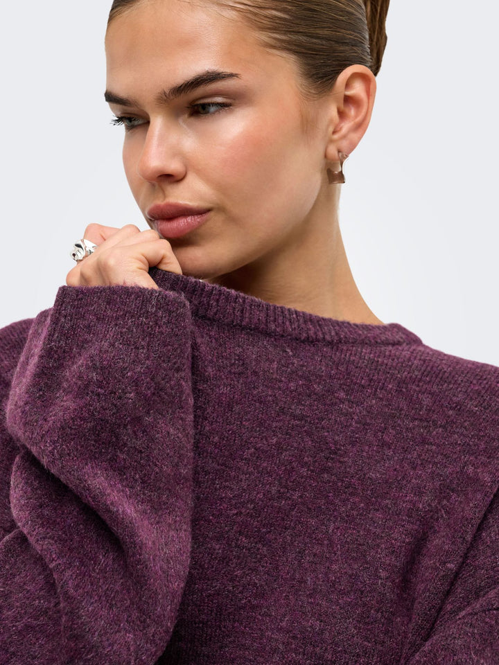 ONLSIMONI L/S O-NECK PULLOVER KNT N