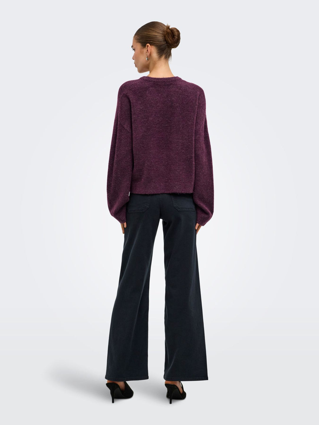 ONLSIMONI L/S O-NECK PULLOVER KNT N