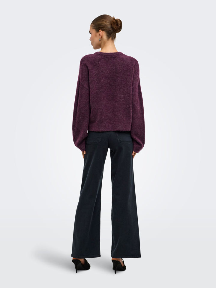 ONLSIMONI L/S O-NECK PULLOVER KNT N
