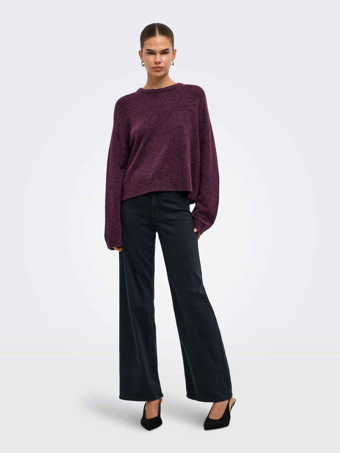 ONLSIMONI L/S O-NECK PULLOVER KNT N