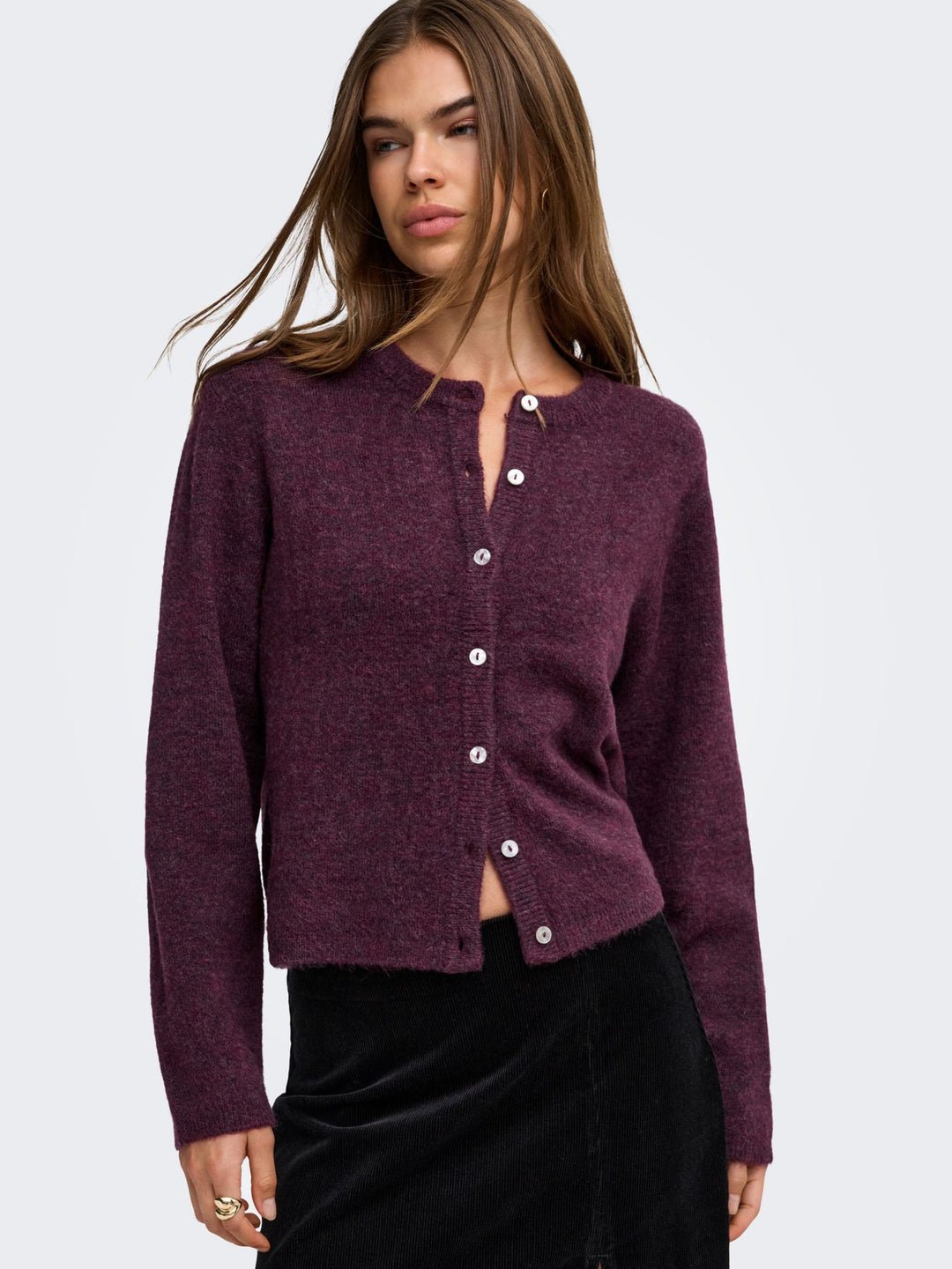 ONLSIMONI L/S O-NECK CARDIGAN KNT N