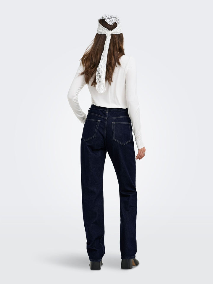 ONLBAMBOO L/S O-NECK TOP CC JRS