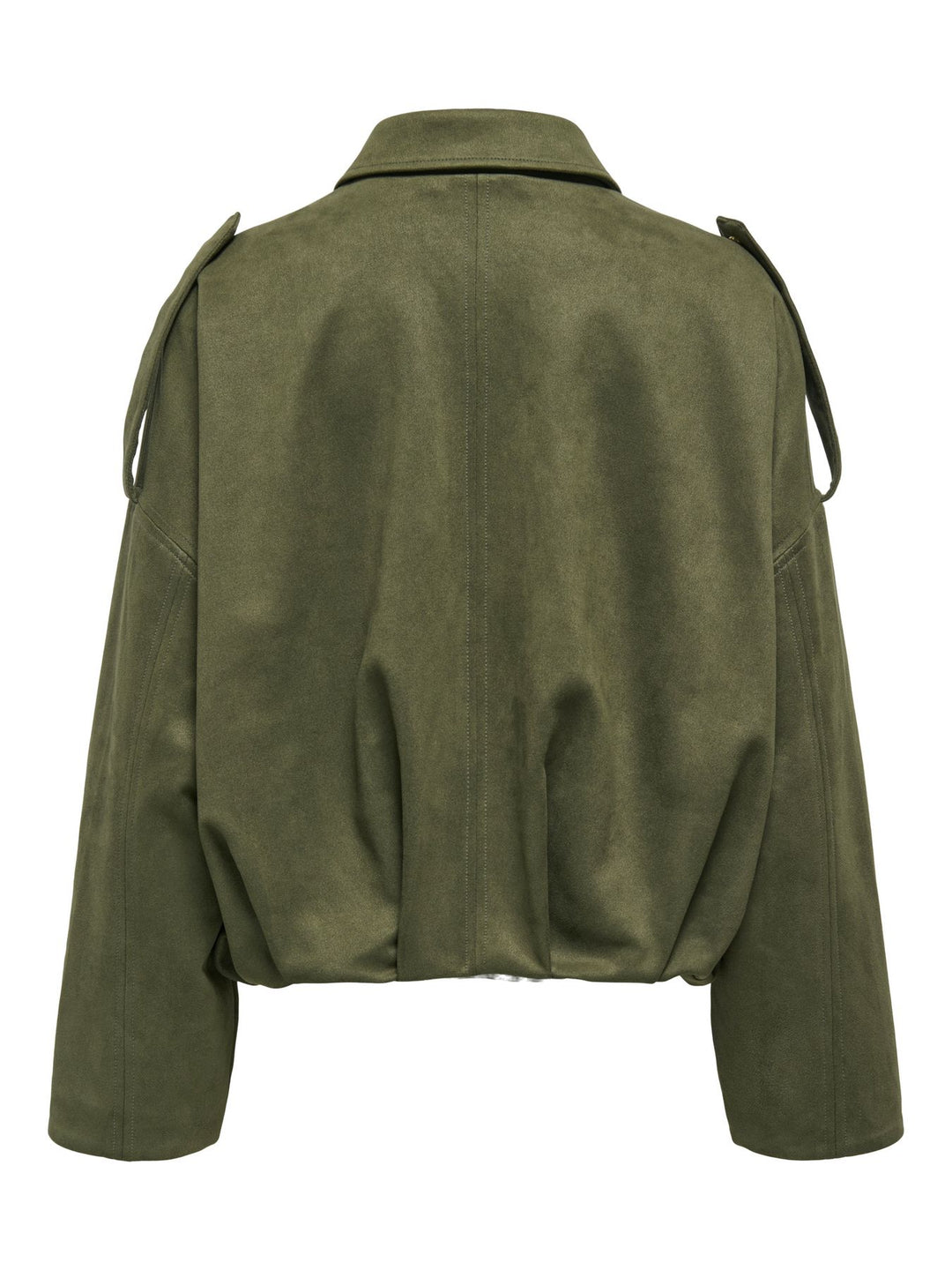 ONLMOON-STINA FAUX SUEDE BOMBER PNT