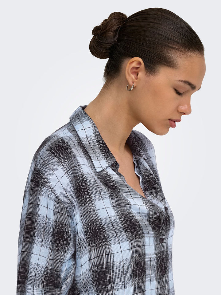 ONLRILEY LIFE LS CHECK SHIRT WVN