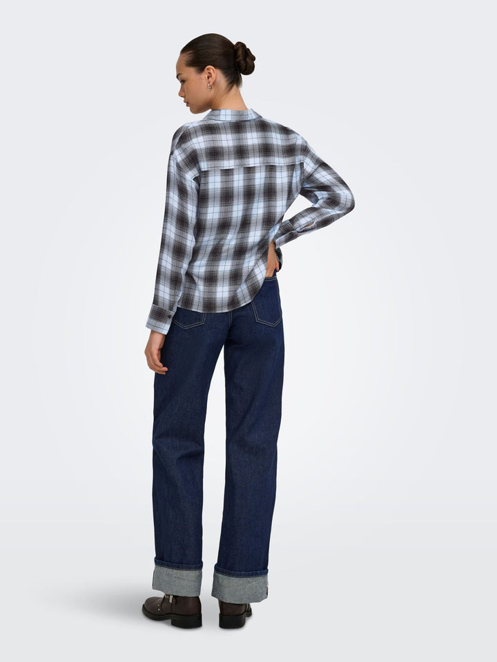 ONLRILEY LIFE LS CHECK SHIRT WVN