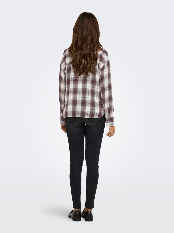 ONLRILEY LIFE LS CHECK SHIRT WVN