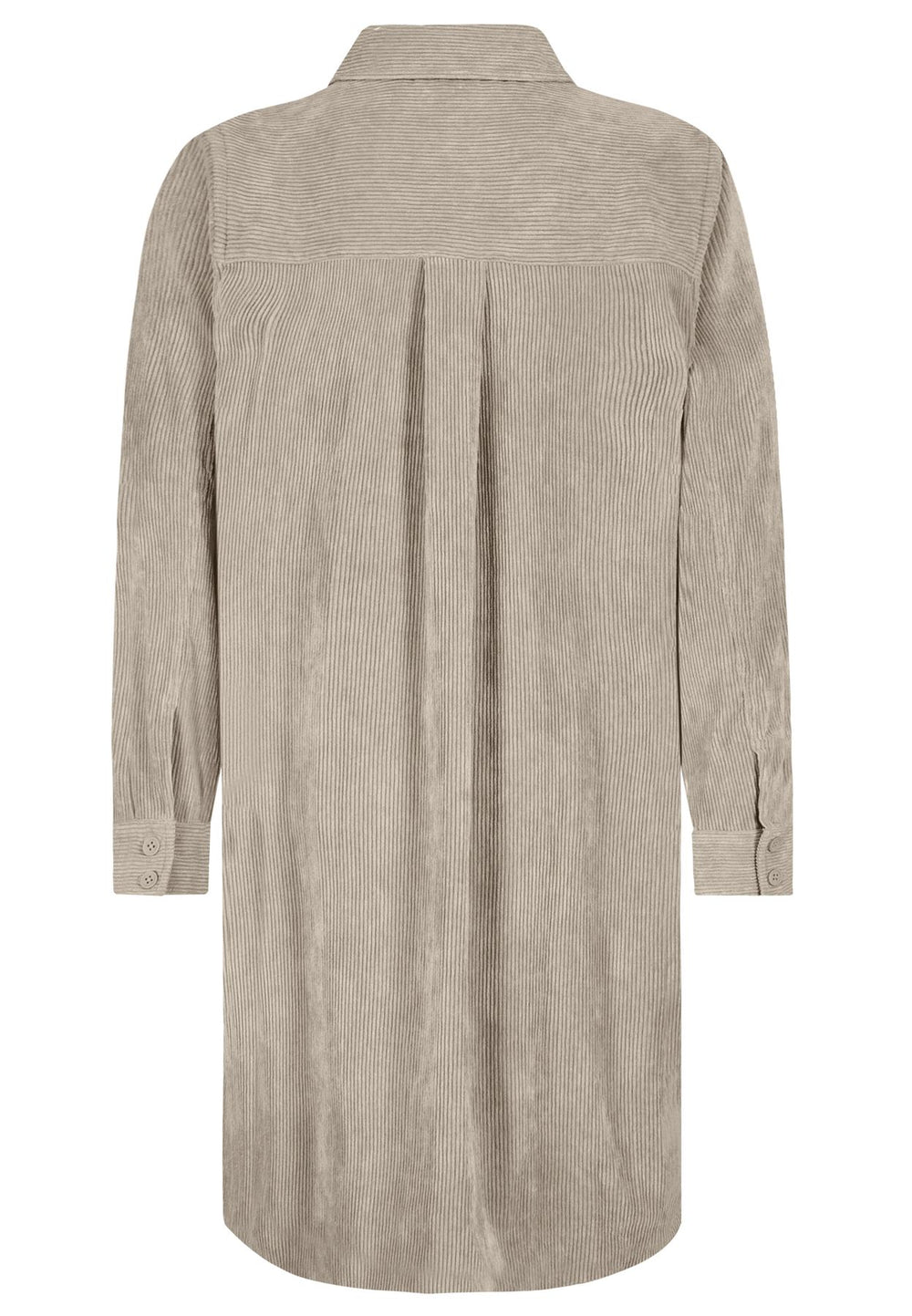 Cordkleid Damen Blusenstyl
