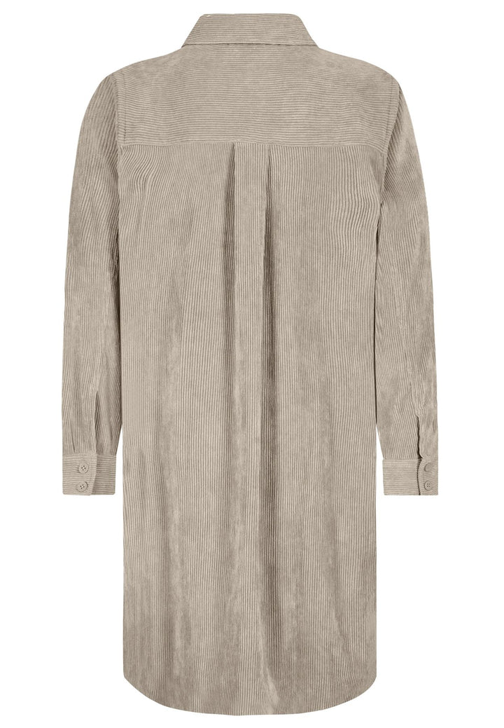 Cordkleid Damen Blusenstyl