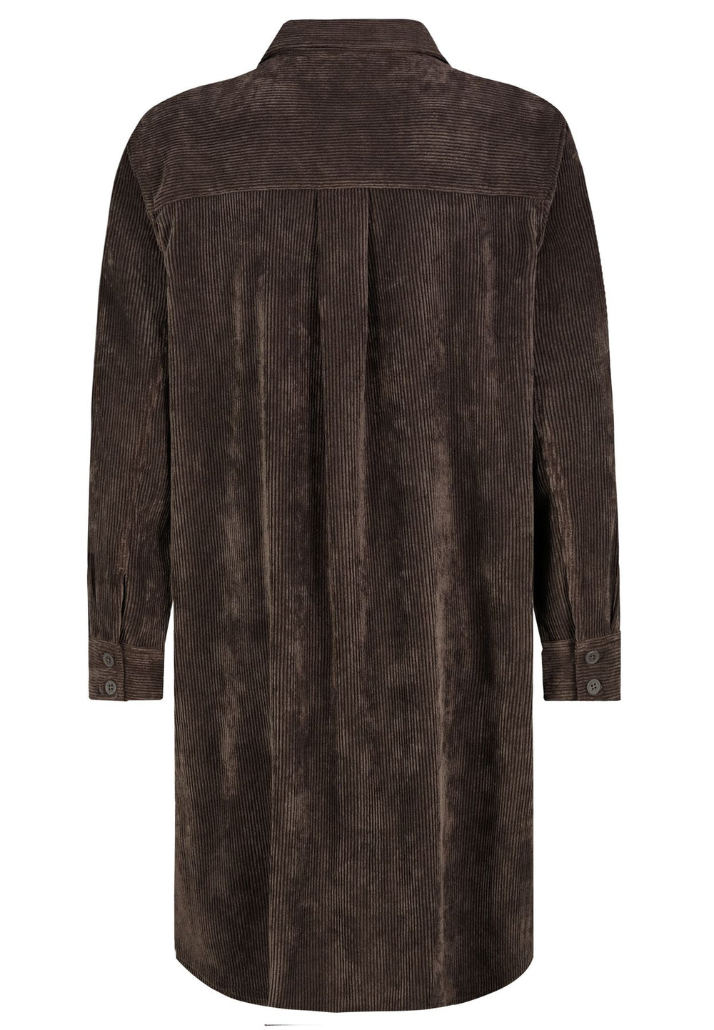 Cordkleid Damen Blusenstyl
