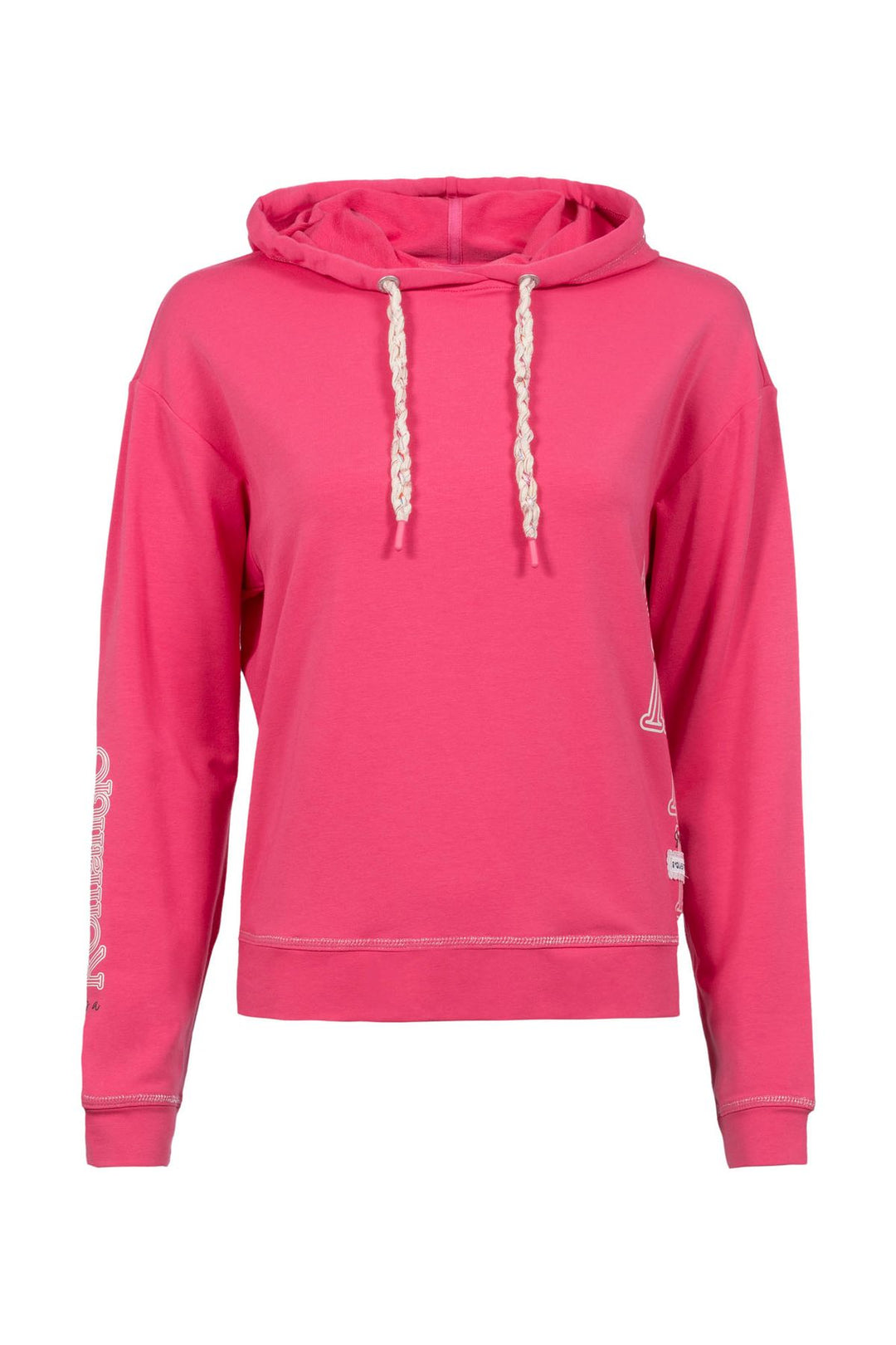 Leichthoodie Damen Farbakzente