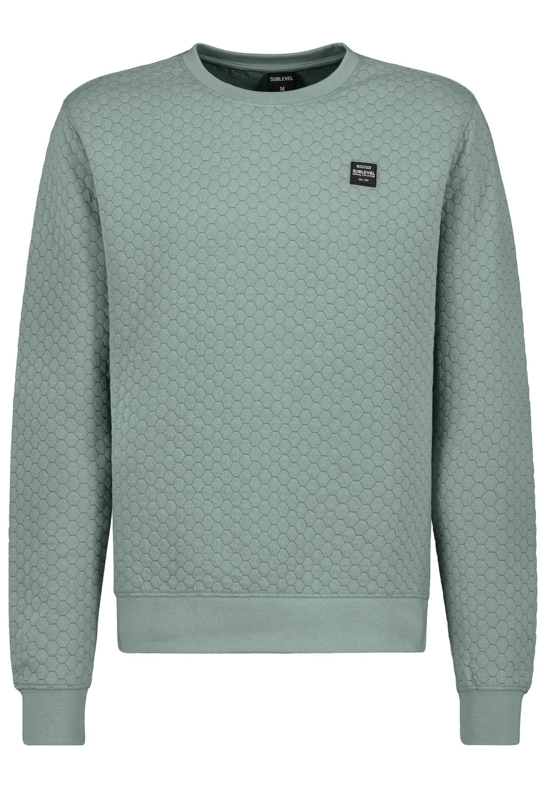 Herren Sweat Wabenmuster