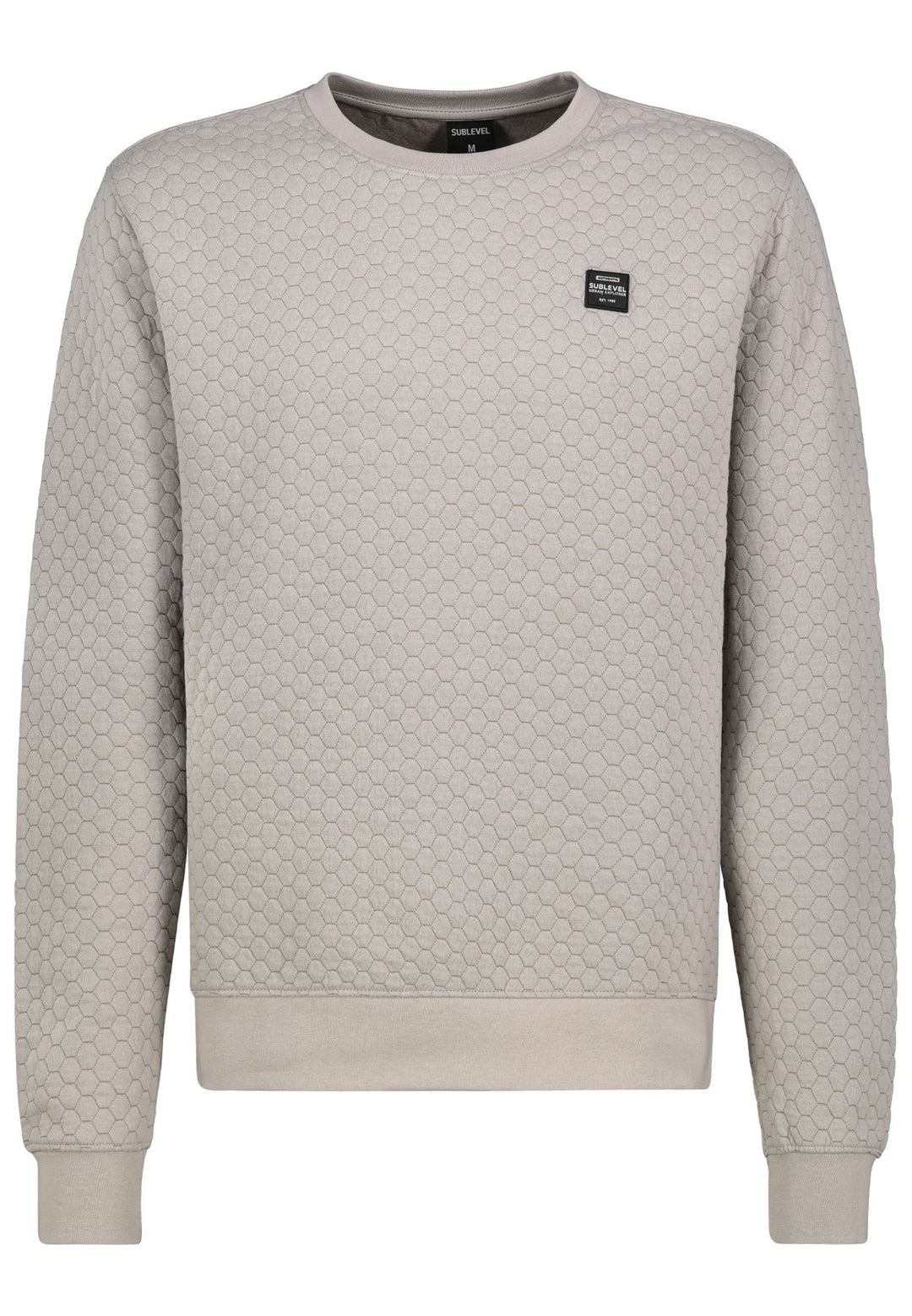 Herren Sweat Wabenmuster