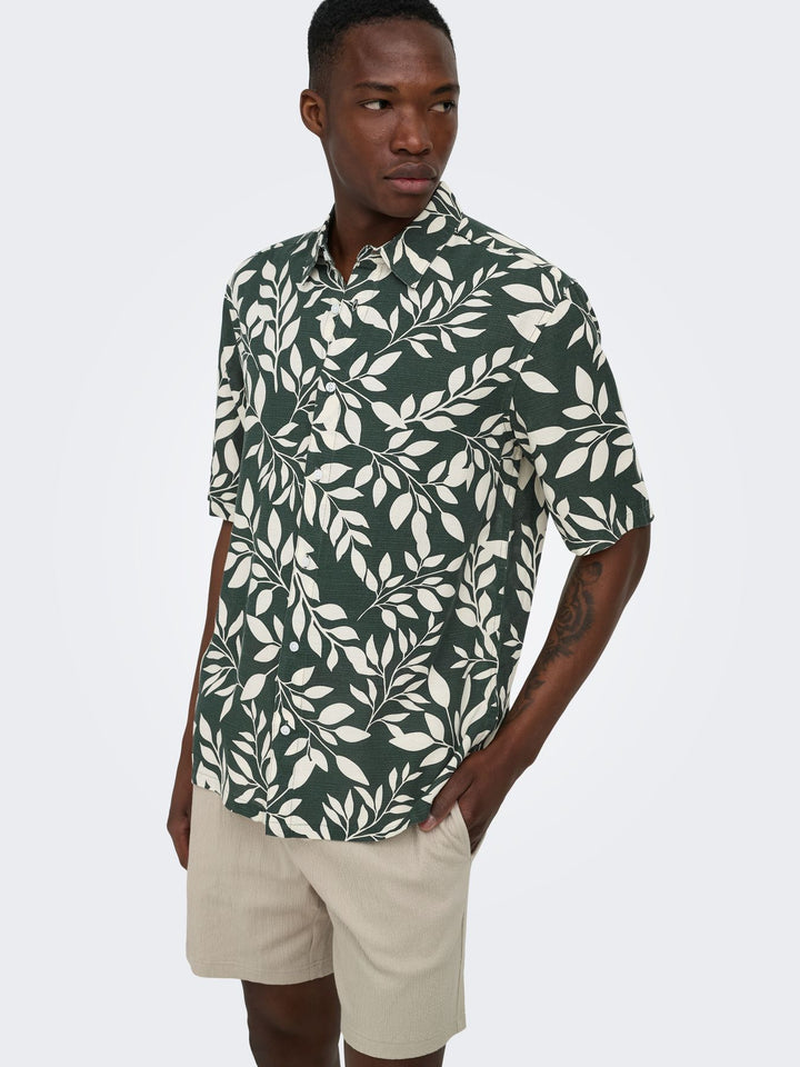 ONSHARVI LIFE SS AOP SHIRT NOOS