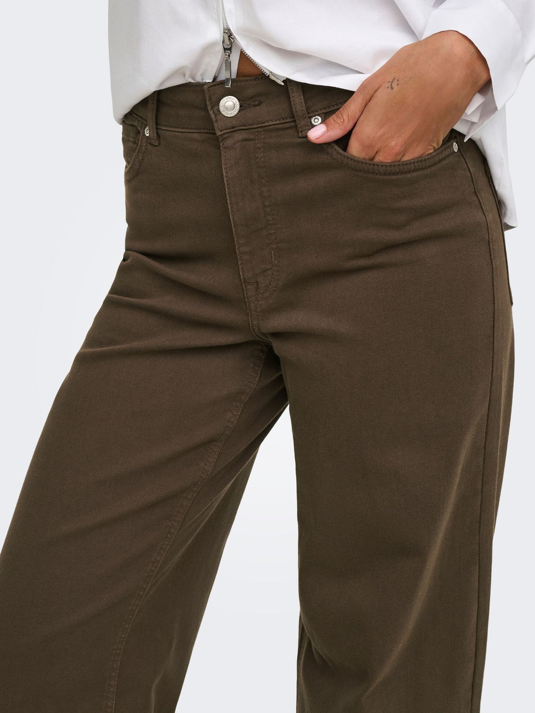 ONLMADISON BLUSH HW WIDE COLOR DNM