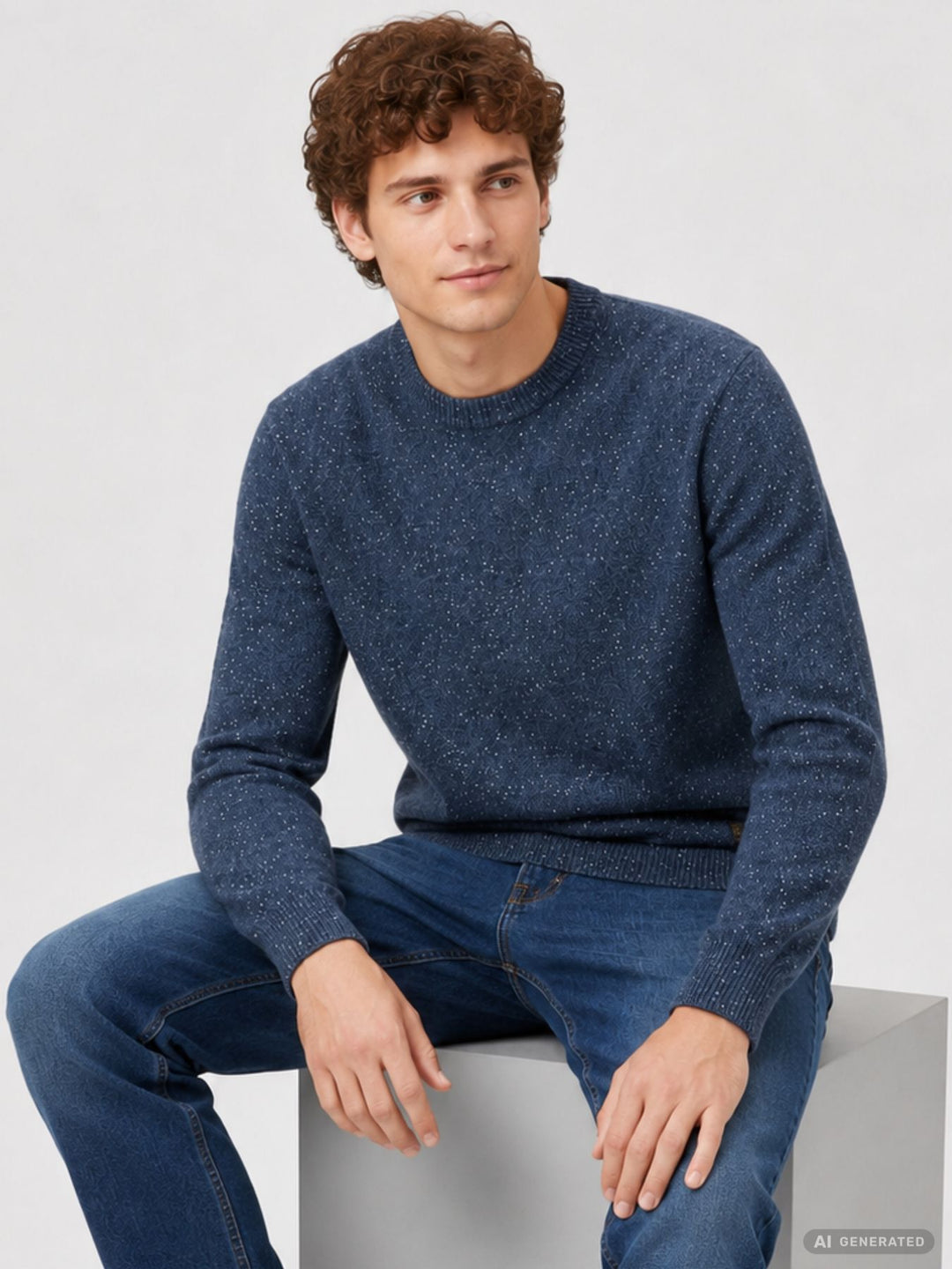 JPRBLUNICK KNIT CREW NECK