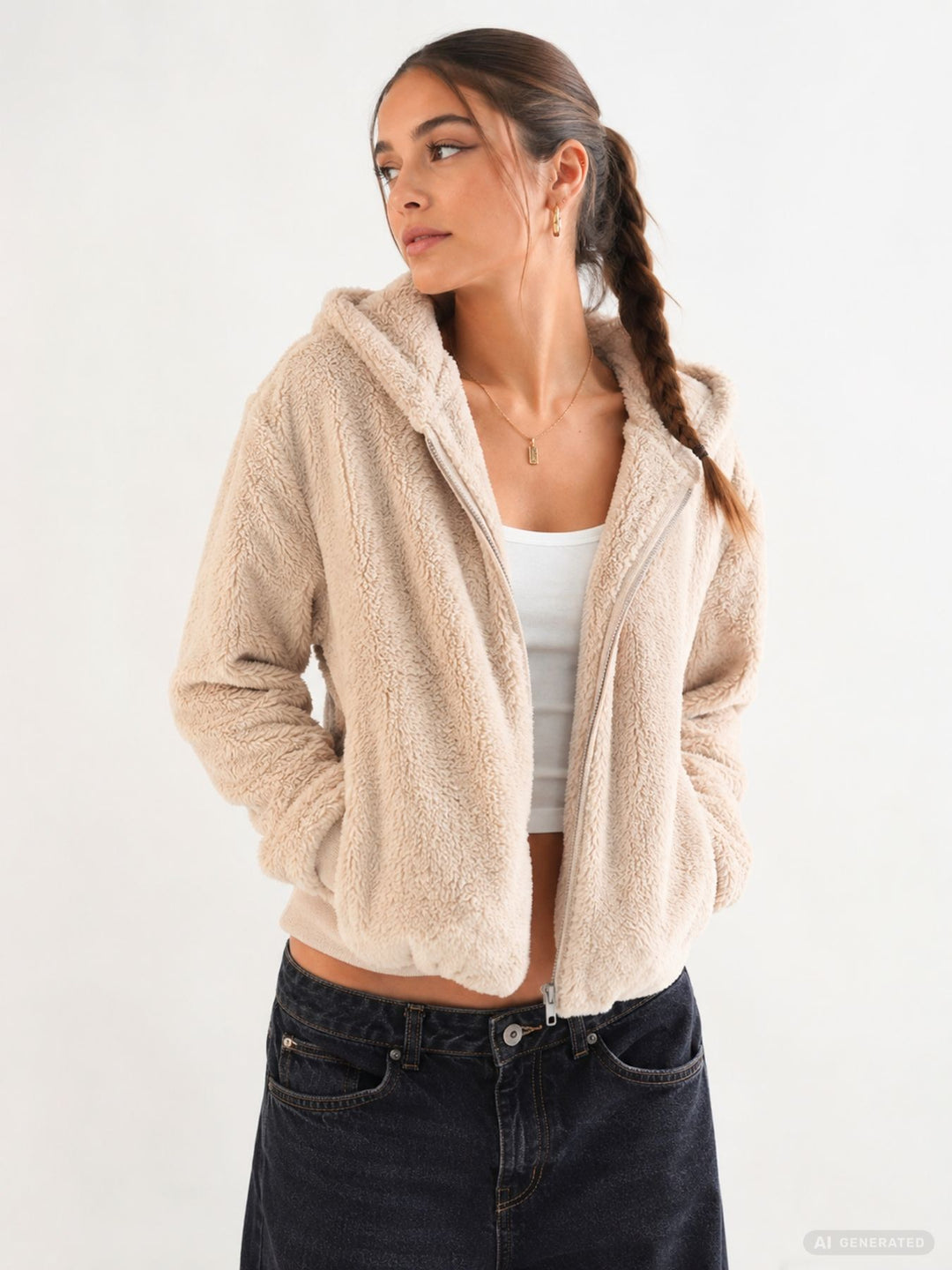 ONLNEWANNA CONTACT SHERPA JKT OTW N