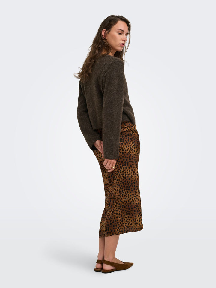 ONLLIVA LS V-NECK WRAP KNT