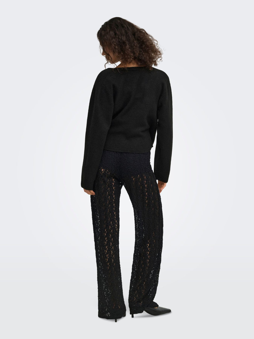ONLLIVA LS V-NECK WRAP KNT