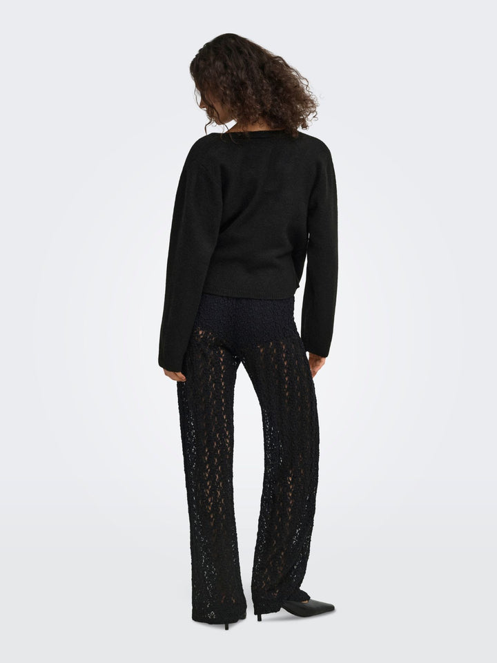 ONLLIVA LS V-NECK WRAP KNT