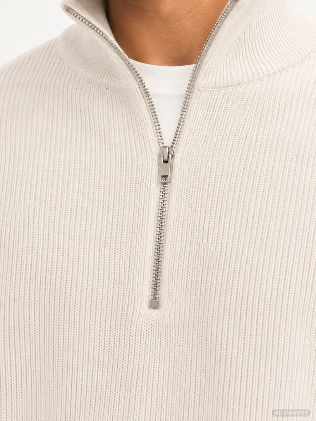 JPRBLACONNOR KNIT HALF ZIP