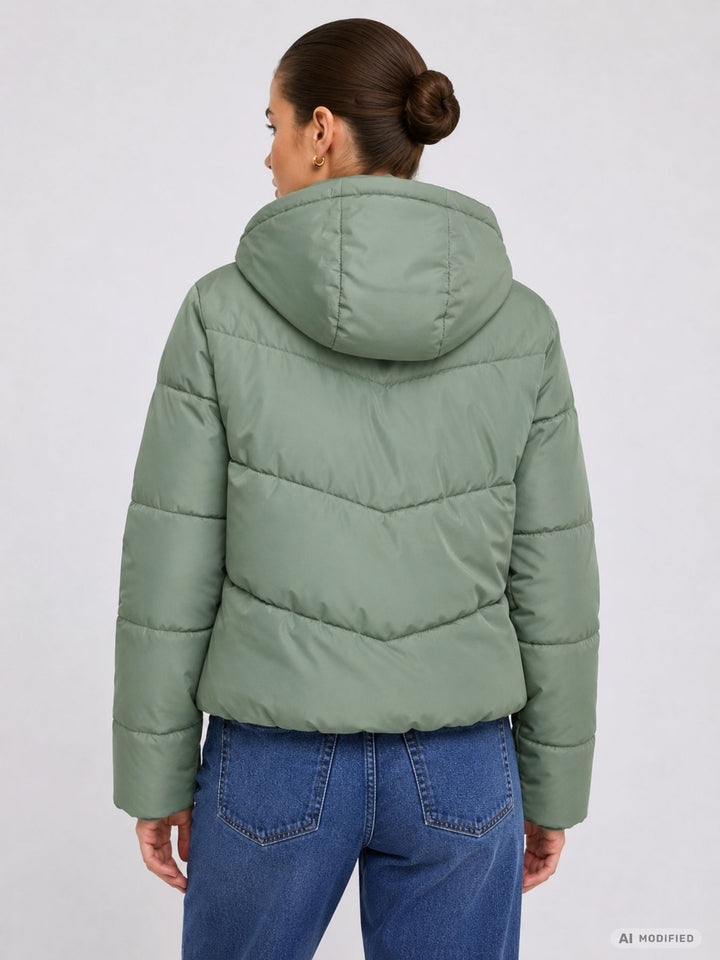 ONLY ONLCLAIR Pufferjacke in Lily Pad