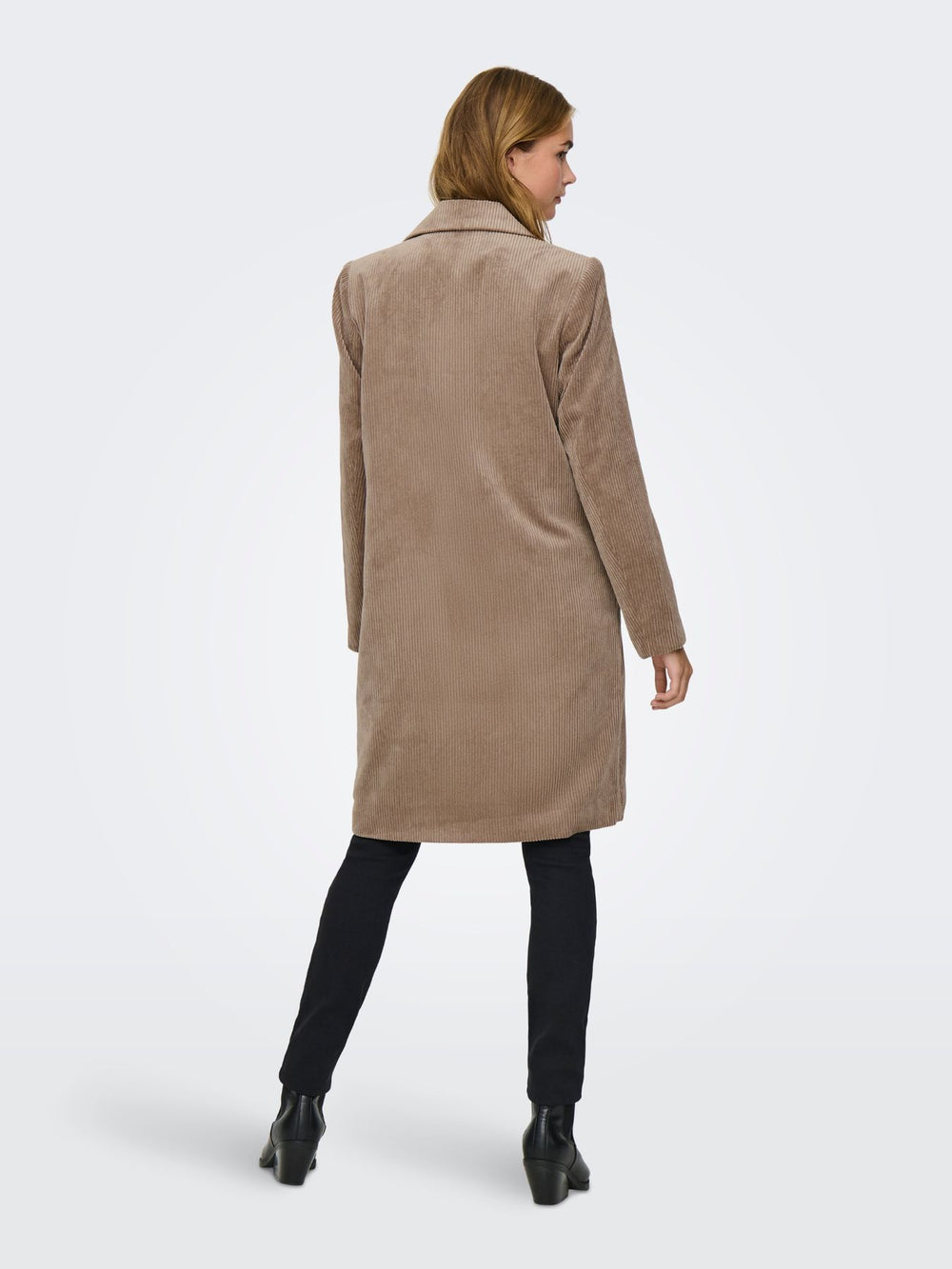 Damen ONLASTRID CORDOROY COAT CS OTW Fossil
