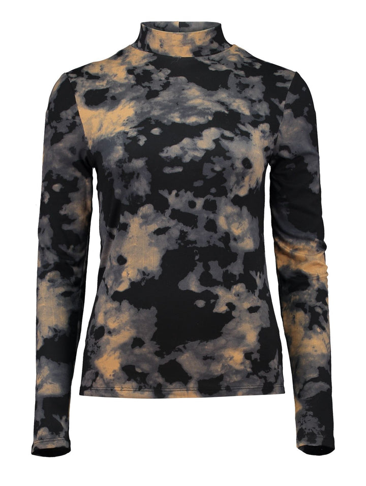 HAILYS Langarmshirt KIMMY mit abstraktem Muster (LS P TP Ki44mmy)