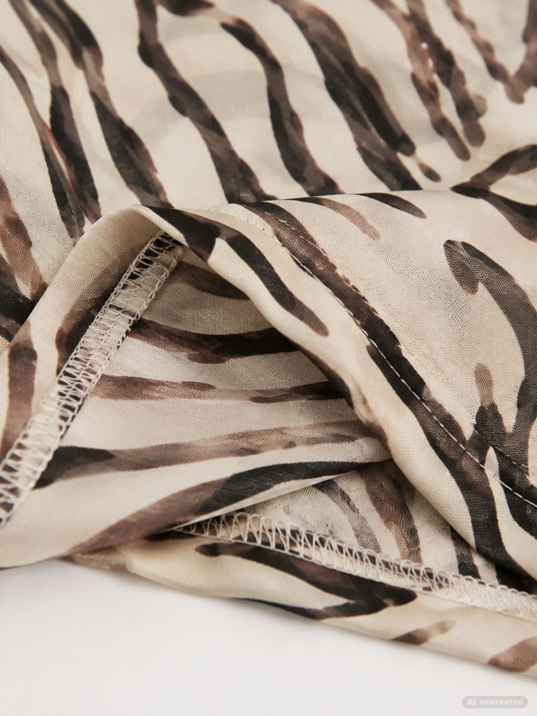 HAILYS Langarmshirt KIMMY mit Zebra-Muster
 (LS P TP Ki44mmy)