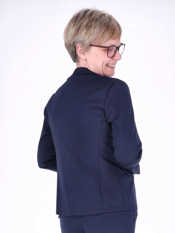 Navy Damen Blazer – Made in Italy