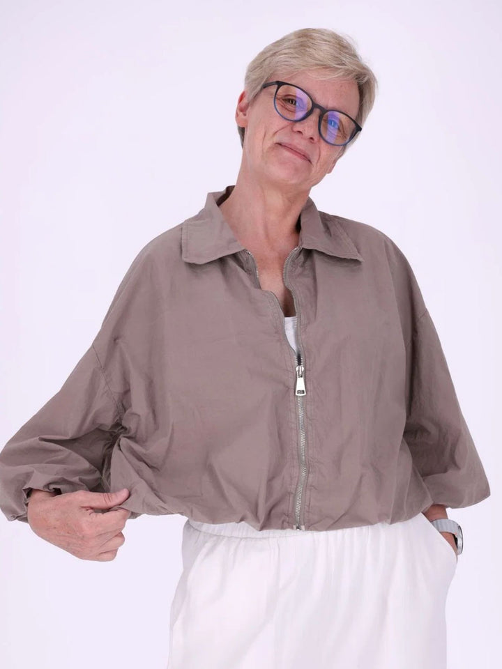 Fango Damenjacke mit Ballonärmeln & 3/4-Arm