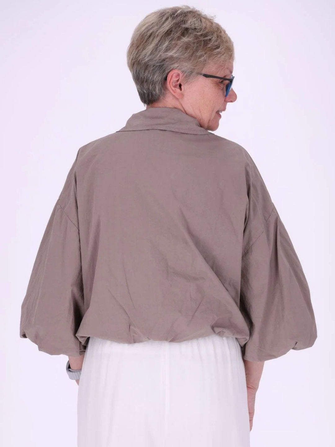 Fango Damenjacke mit Ballonärmeln & 3/4-Arm