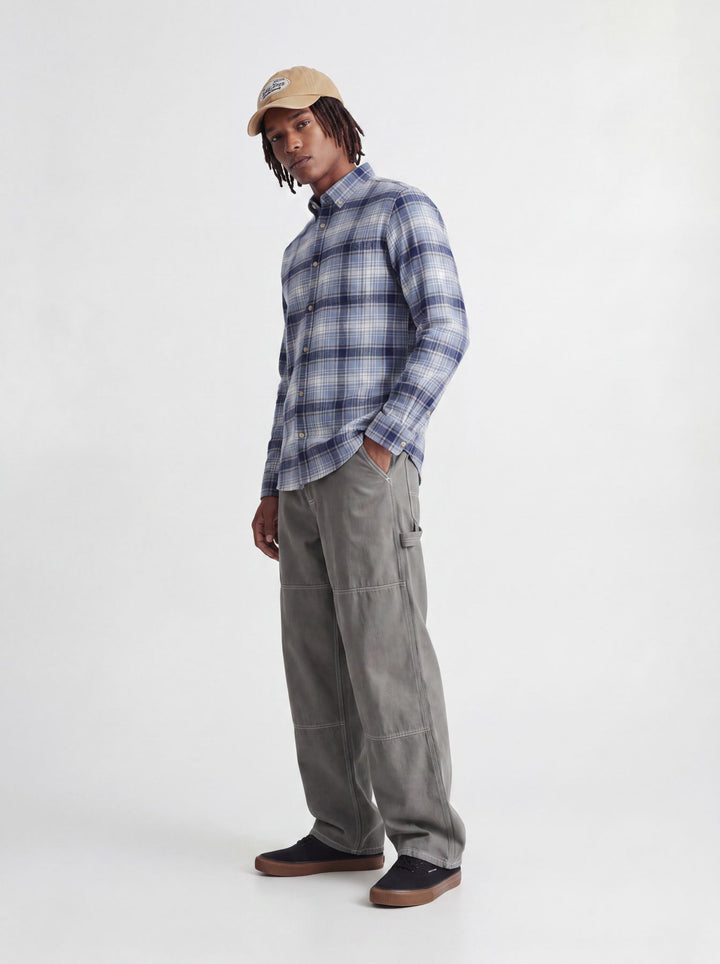 JPRBLUHARVEY CHECK L/S SHIRT SN