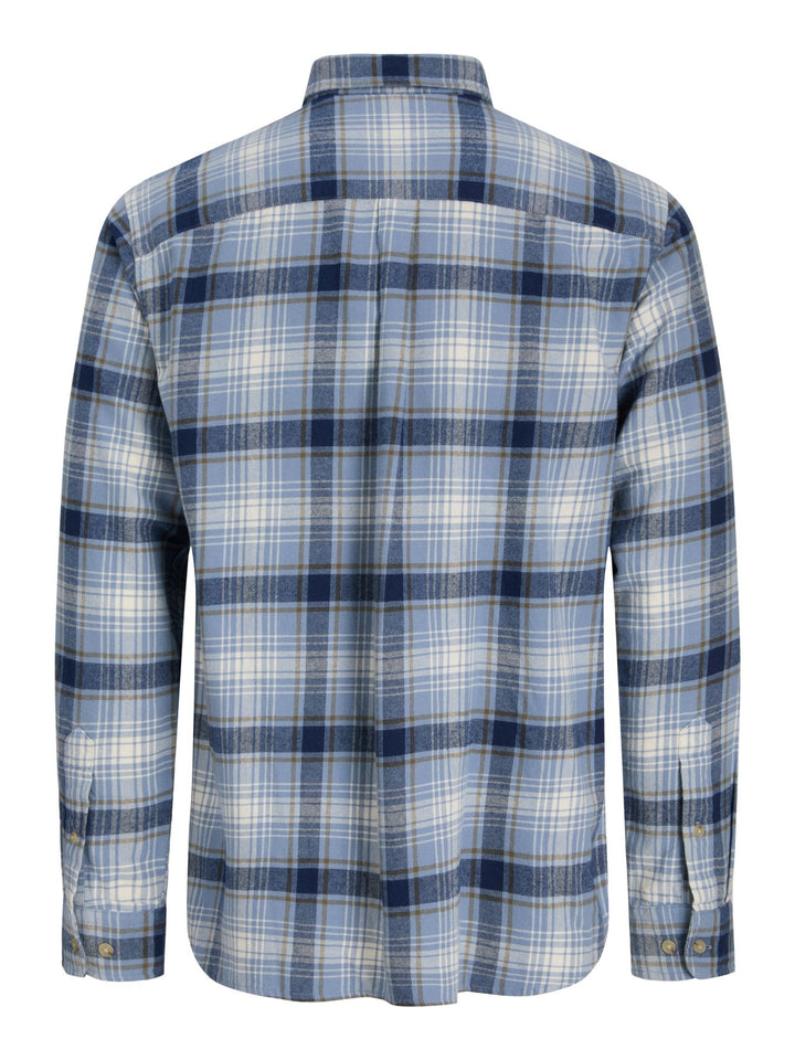 JPRBLUHARVEY CHECK L/S SHIRT SN