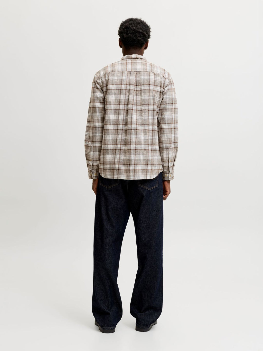 JPRBLUHARVEY CHECK L/S SHIRT SN