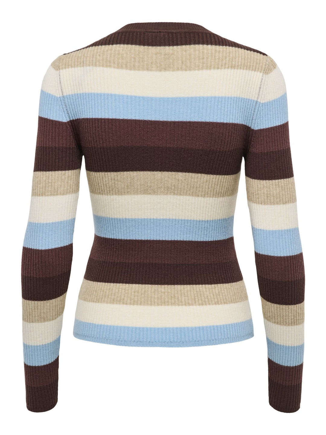 Damen Strickpullover in Coffee Bean, Humus & Birch von Only
