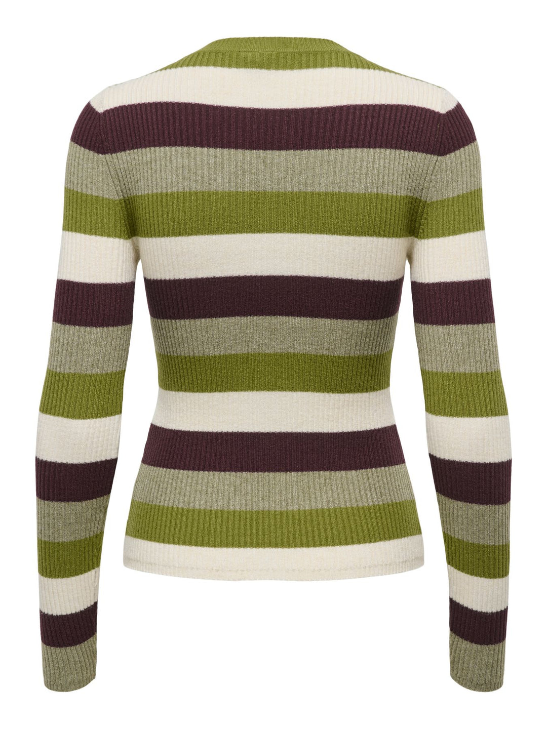 Damen Strickpullover in Cardamom Seed, Birch, Fudge & Sphagnum von Only