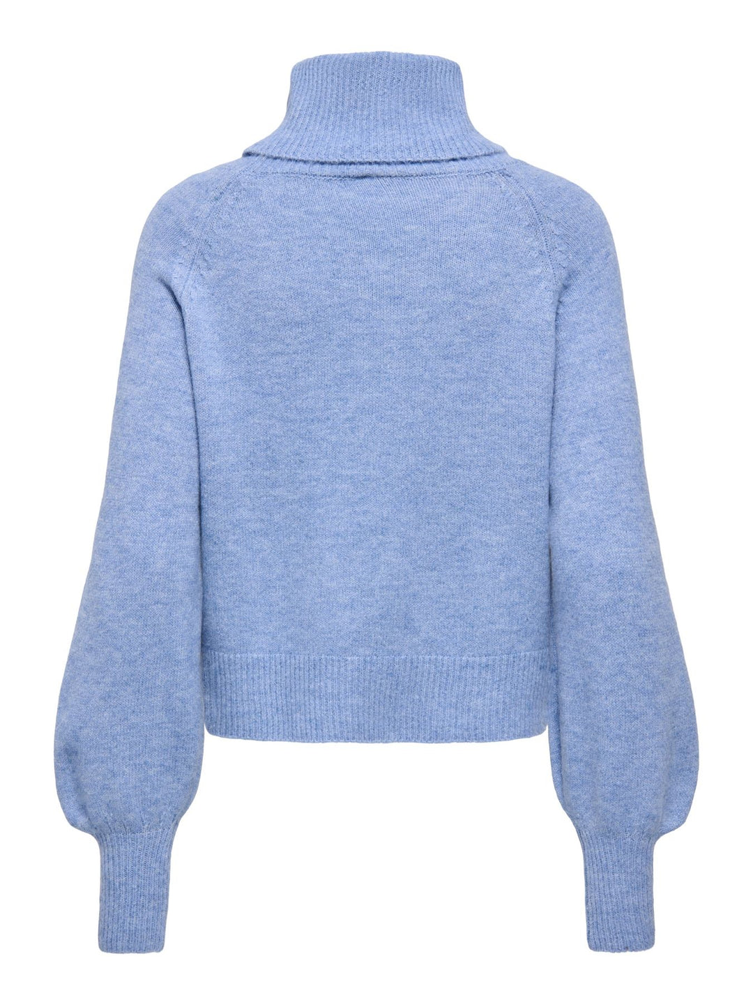 Damen Rollkragen-Strickpullover in High Tide Melange von Only
