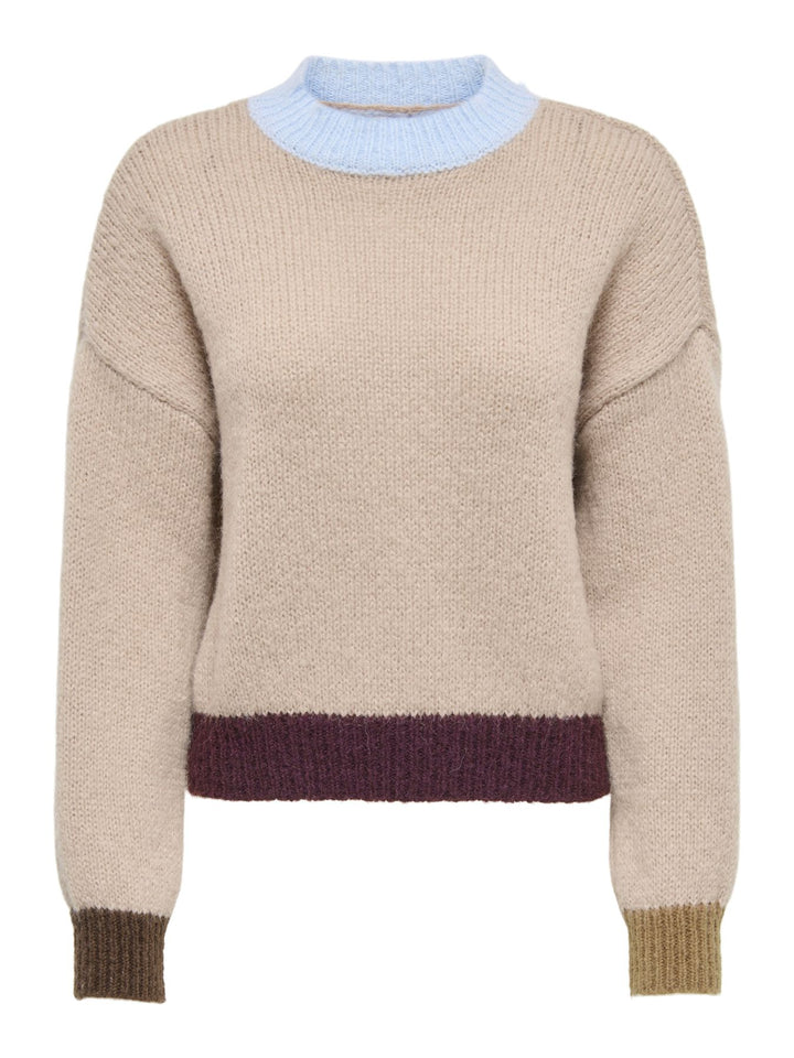 ONLOLINA LS CONTRAST HIGHNECK CC KN