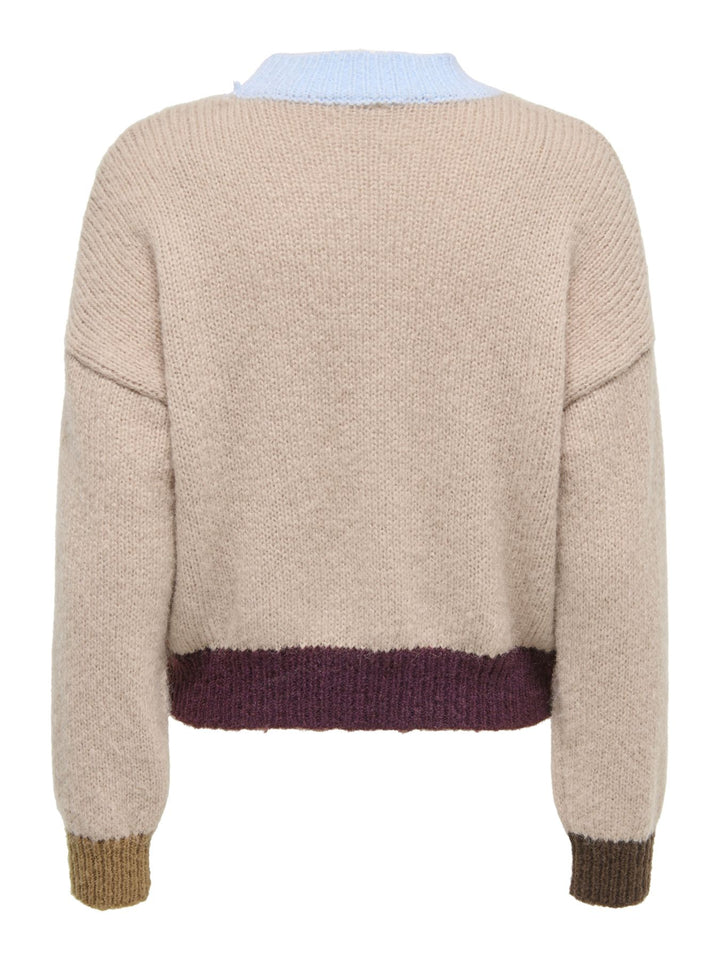 ONLOLINA LS CONTRAST HIGHNECK CC KN