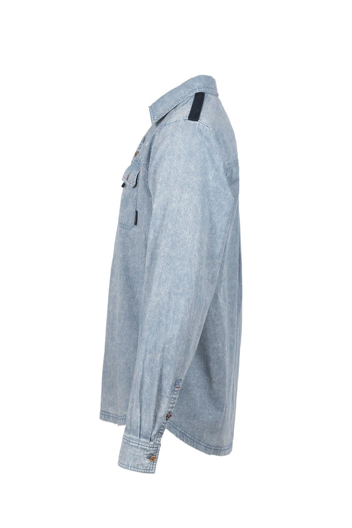 Hemd Indigo-Streifenoptik Herren