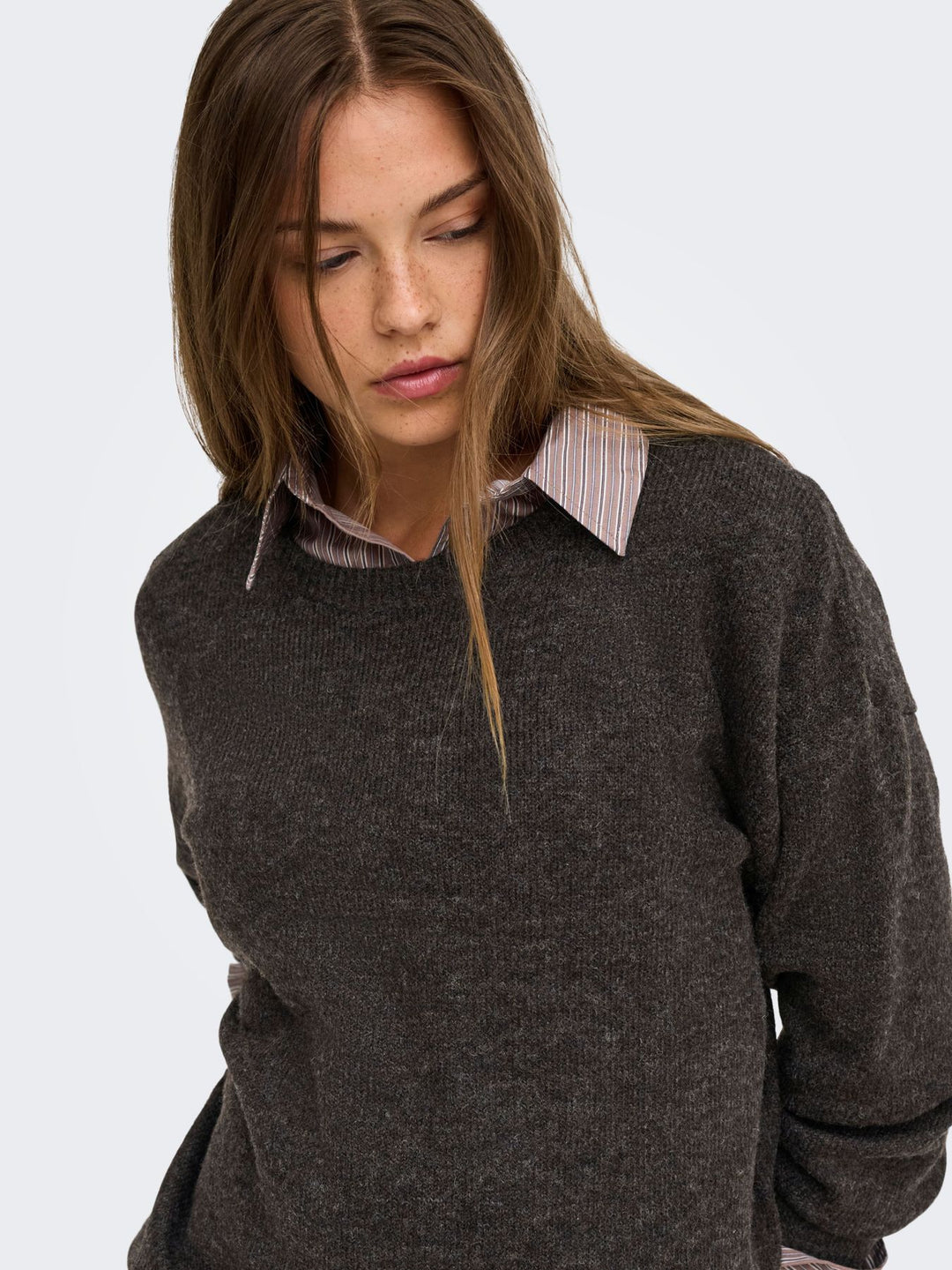 ONLOLIVIA LS O-NECK CC KNT