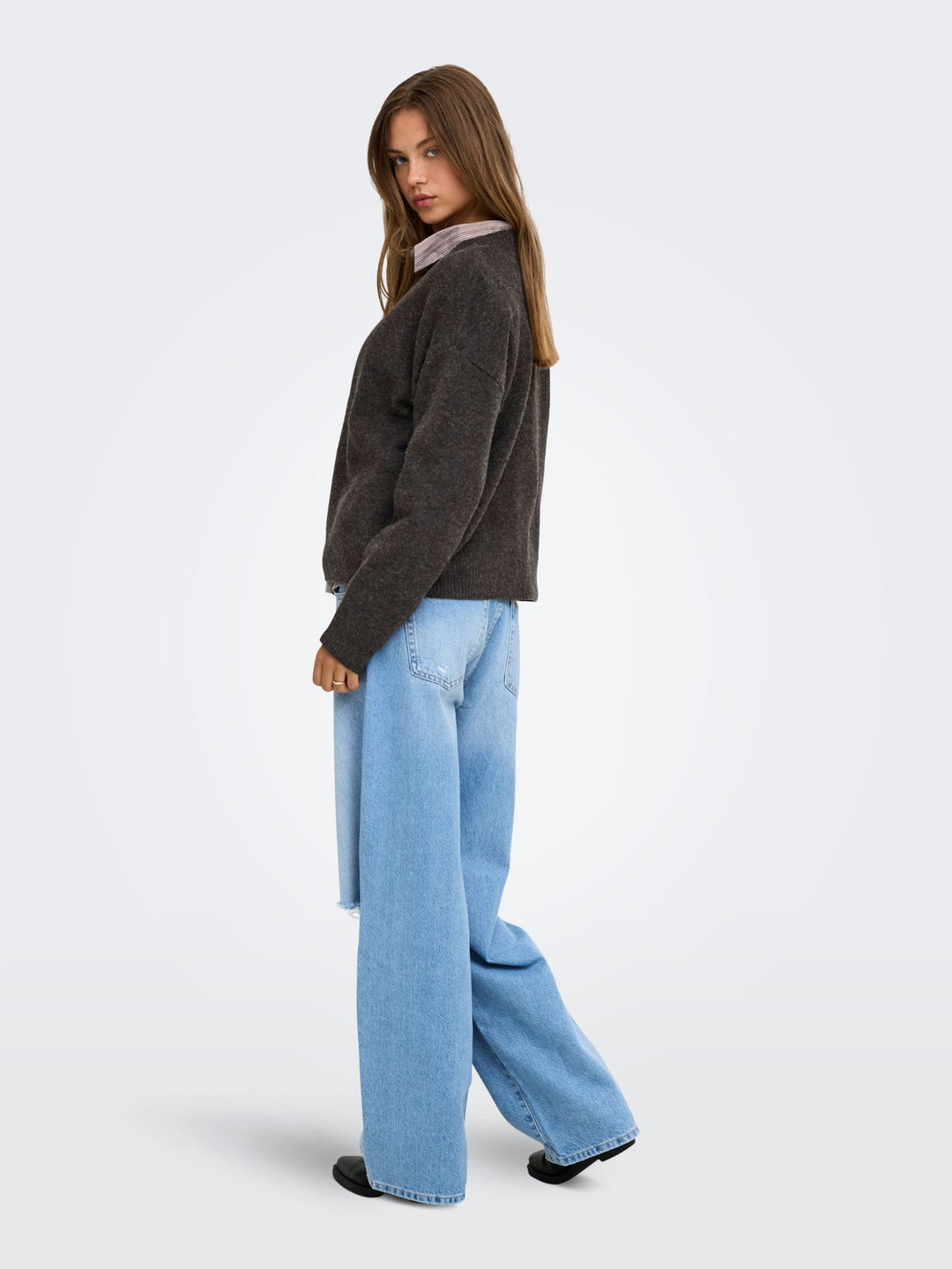 ONLOLIVIA LS O-NECK CC KNT