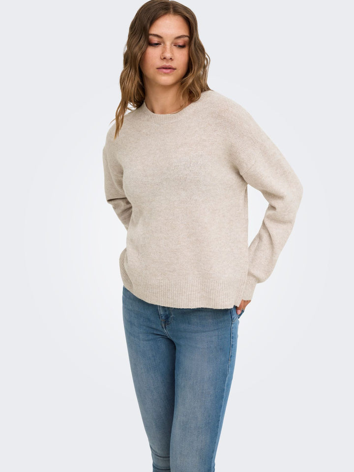 ONLOLIVIA LS O-NECK CC KNT