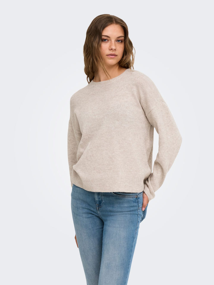 ONLOLIVIA LS O-NECK CC KNT