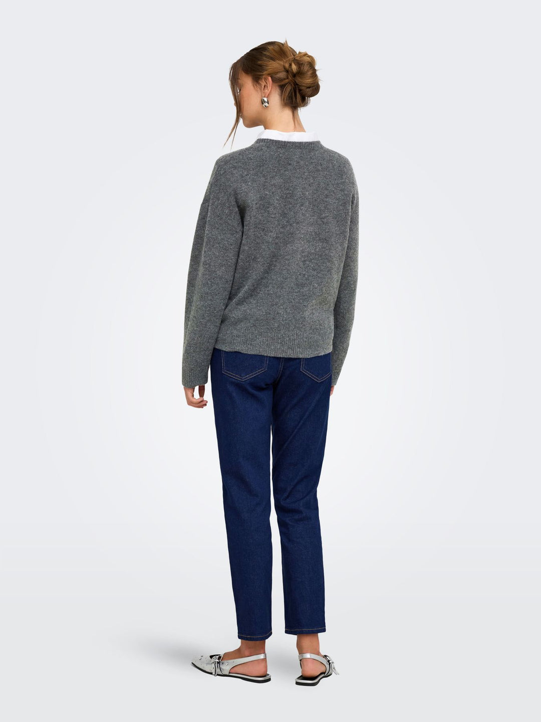 ONLOLIVIA LS O-NECK CC KNT