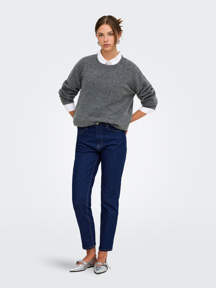 ONLOLIVIA LS O-NECK CC KNT