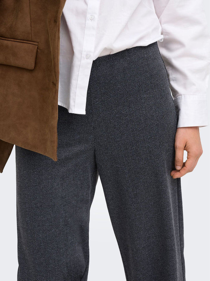 ONLBREMEN MW HERRINGBONE WIDE PANT