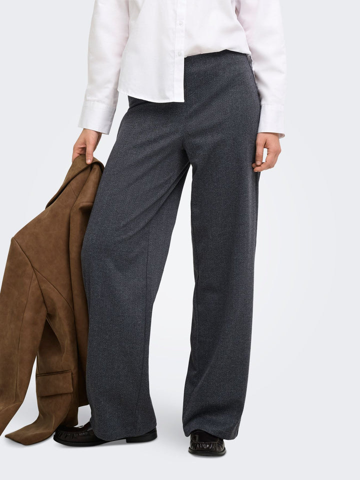 ONLBREMEN MW HERRINGBONE WIDE PANT